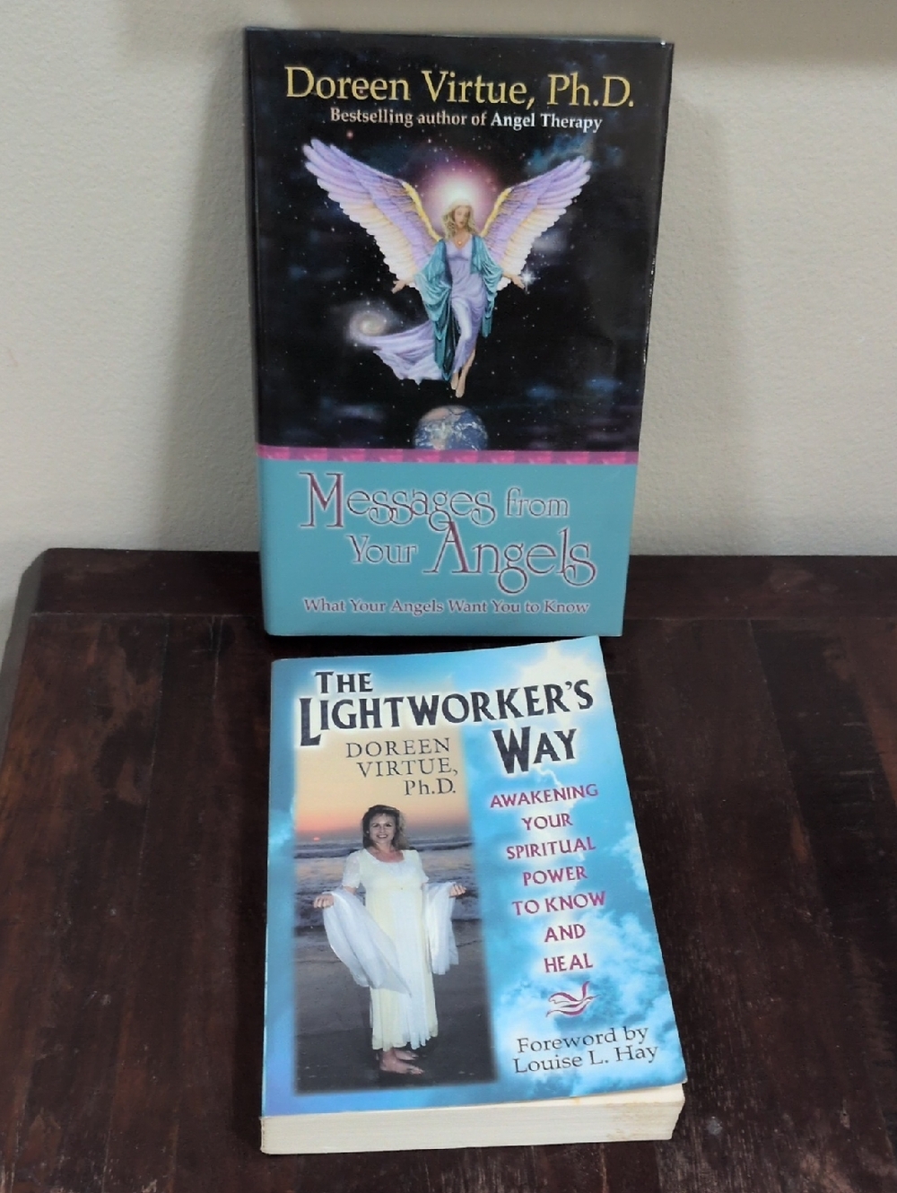 Doreen Virtue, Ph.D. Set of 2 Spiritual Nonfiction Books - Used